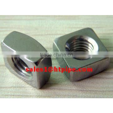 Zeron100. F55 stainless steel fasteners square nuts DIN557 S32760 en 1.4501