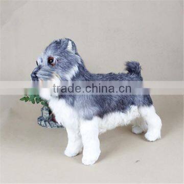 lifelike outdoor large decorative toy dog english bulldog puppy