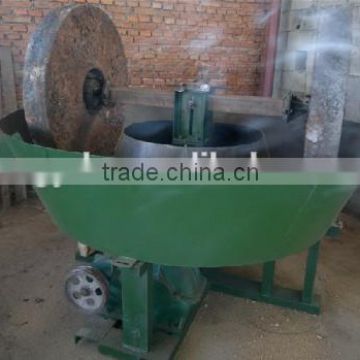 Big capacity China Vertical wet pan mill for grinding gold