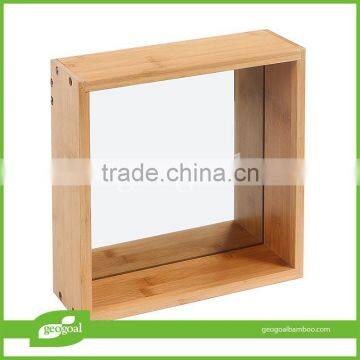 popular bamboo wall shelf for DIY