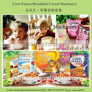 Extruded Crispy Sweet corn flakes maker