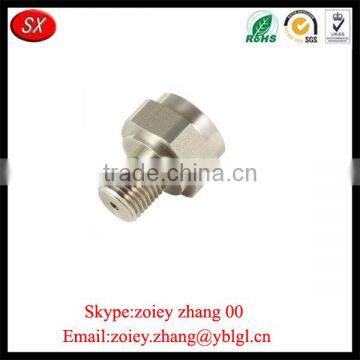 Dongguan Hardware Custom CNC Turning Female Thread Stainless Steel Auto Parts
