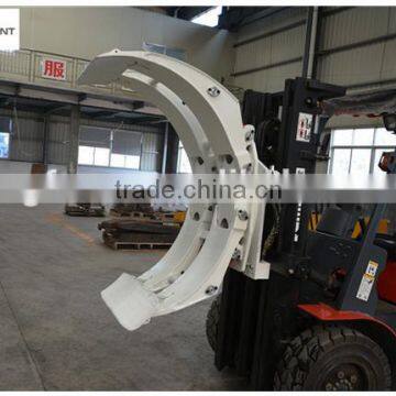 forklift attachment rotating equipment paper roll clamp