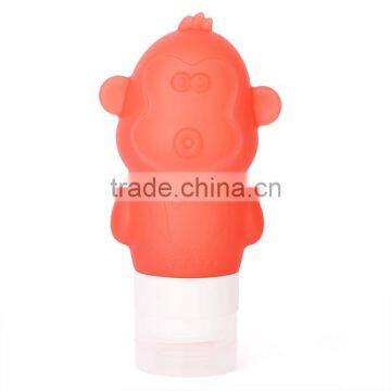 Most Popular Lovely Monkry Squeezable Silicone Travel Bottle photo-3