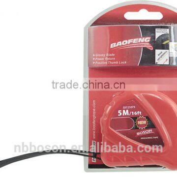 5m plastic tape measure