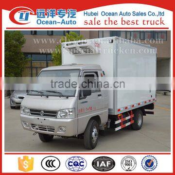 Dongfeng gasoline small refrigerated truck