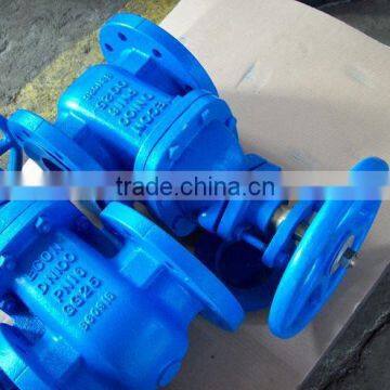 4" Cast Iron Butterfly Valve/iron Casting Valve/Flanged Handle Type Ductile Iron Ball Valve photo-5