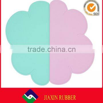 Disposable Kid Placemat Silicone Tray Mat Cloud Shape Table Dinner Anti Skid Mats photo-5