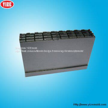 China mold spare parts manufacturer of ISO plastic mold inserts with high quality