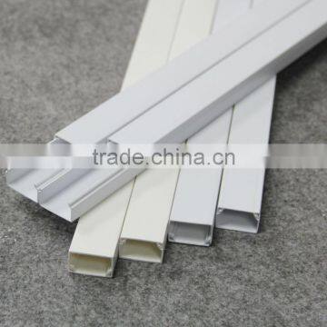 Electrical White Decorative PVC Trunking