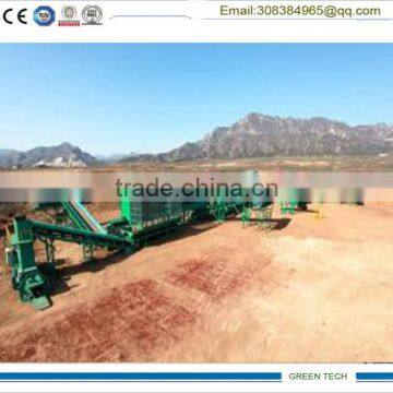 Municipal waste to oil recycling plant continuously pyrolysis machine