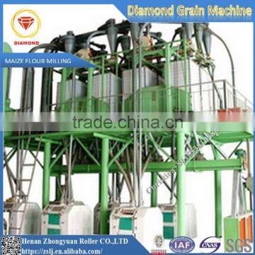 Full Set 100TPD Maize Milling Machine,maize Flour Milling Machine for Sale photo-4
