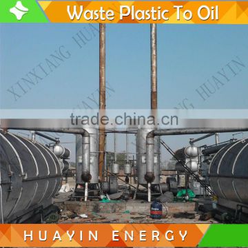 Scrap Plastic to Crude Oil Refinery Plant by Huayin Group