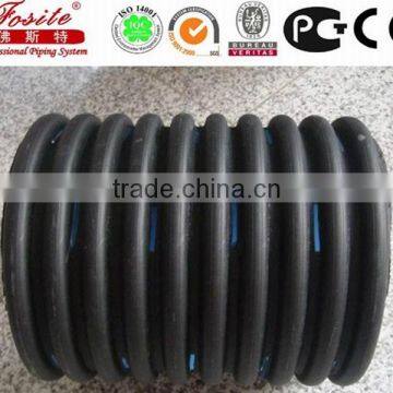 HDPE Pipe of Corrugated Perforated for Drainage or Cable Protection photo-5