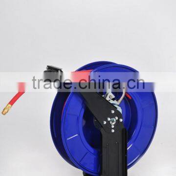 Metal Material Air Hose Reel With 15m Rubber Air Hose photo-4