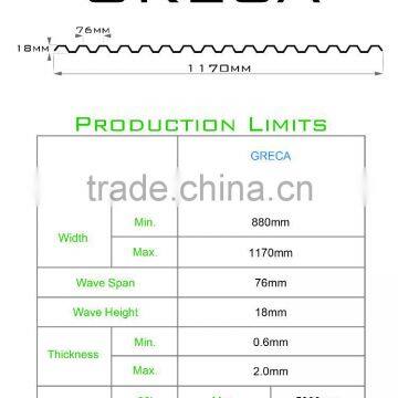 Transparent Polycarbonate Corrugated Bronze Roofing Sheet (Valuview Bronze GRECA) photo-5