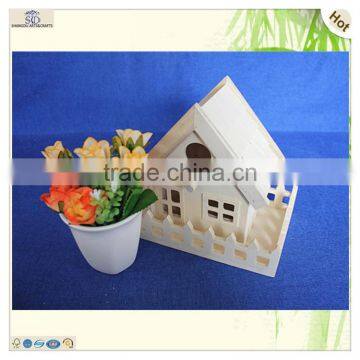 Custom Design Craft Unfinished Decorative Plywood Wooden Bird House photo-3