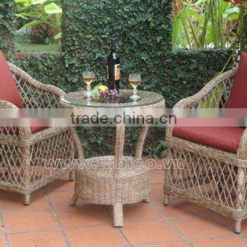 2012 PE Wicker Patio Set / Poly Rattan Coffee Table Set