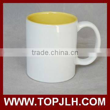 Colorful Inner Ceramic Sublimation Mug/white Blank Sublimation Coated Mug photo-2
