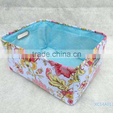 Fashion Cloth Storage Basket With Beautiful Pattern photo-2