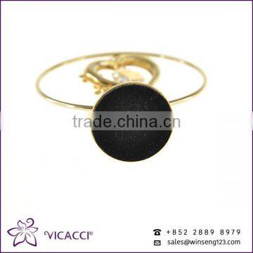 High Quality 24K Gold Plated Heart Ornaments for Wedding Gifts photo-4