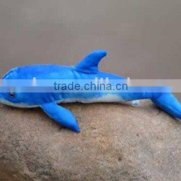 sea animal dolphin shaped plush toy