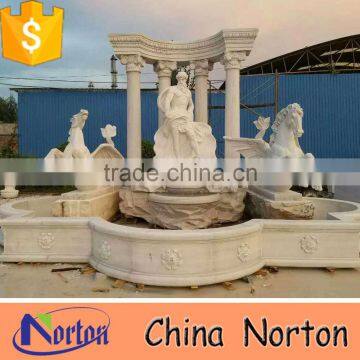 big horse fountain marble large outdoor water fountains NTMF-S510S