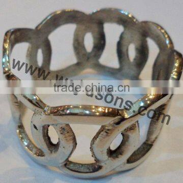 Napkin Ring, Napkin Rings for Weddings, Brass Napkin Ring photo-4