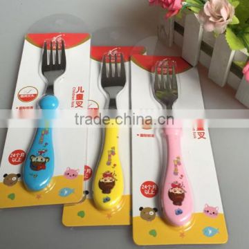 Lovely stainless steel fork for kids