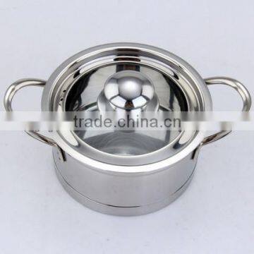 2014 New Design casserole pot stainless steel cooking pot