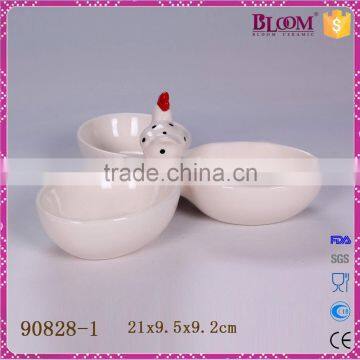 Cute Animal Shape Ceramic Snack Dish photo-3