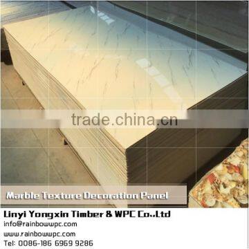 055 Interior Decorative Marble Texture Waterproof Pvc Bathroom Wall Panels photo-3