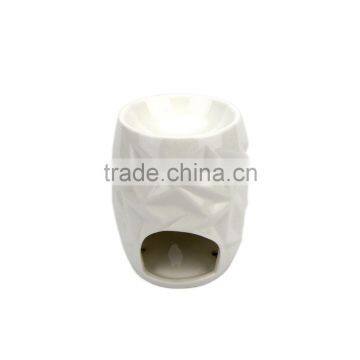 2016 Eco-Friendly Elegant White 3 D Hollow Ceramic Essential Oil Burner for Home Decoration photo-2