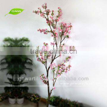 GNW 5ft artificial tree cherry blossom branches wholesale with pink leaves for wedding centerpiece decoration