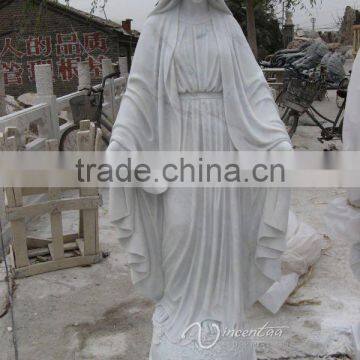 2015 Hot Sale Garden Decor Marble Statue Virgin Mary photo-2