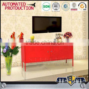 Latest Modern tv Cabinet Fair Price Furniture Wardrobe Metal Locker With Showcase photo-4