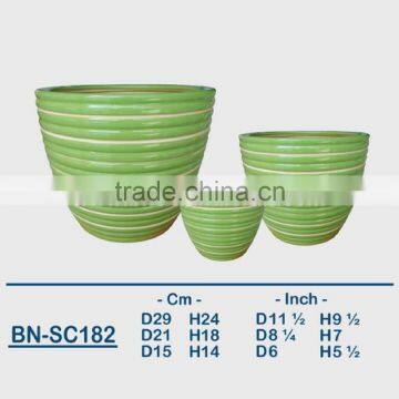 Vietnamese Ceramic Glazed Indoor Pot/ Indoor Planter BN-SC181 photo-2