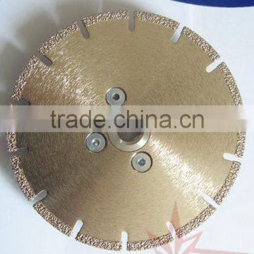 Vacuum Brazed diamond Grinding Disc for marble/Circular diamond band cutting disc