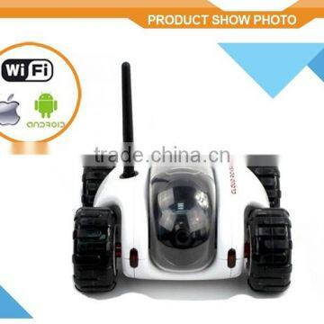Free Samples Wifi R/C Toy LInfrared Night Vision App-Controlled for IPhone/iPad/Android Spy Remote Control Car With Camera photo-2