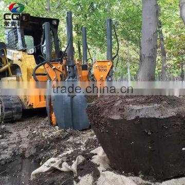 Skid Loader Attachment/Hydraulic Tree Mover