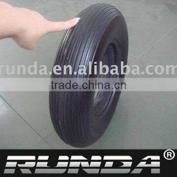 Flat free pu foam wheel