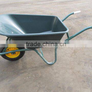 Top Quality Plastic Tray WB6414 Wheelbarrow With PU FOAM WHEEL photo-2