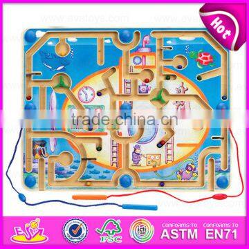 2016 new design wooden children play maze,popular wooden children play maze,wholesale wooden children play maze W11H013