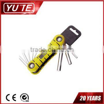 2017 Good design Yute 8PCS curve types of allen key set