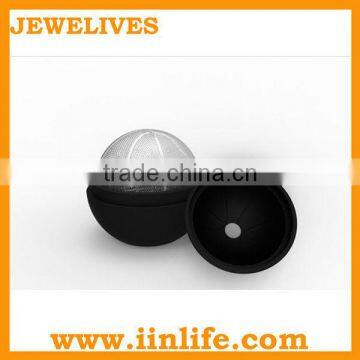 basket ball shaped ice ball maker mold,ice ball maker supplier,durable silicone ice ball