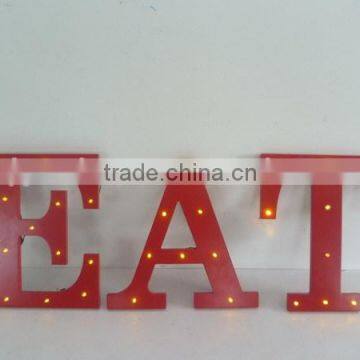 CUSTOMIZED Indoor 3D Led Sign Letters EAT