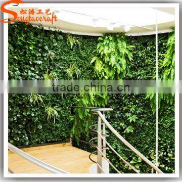 Wholesale manufacturers artificial plant wall fake plastic vertical green wall system