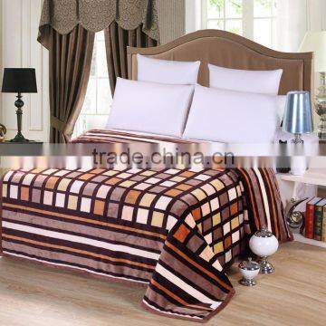 Latticed Pattern Warm Wool Blankets fleece blanket