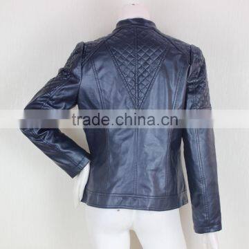 2017 Fashion Design Leather Jacket for Women photo-3