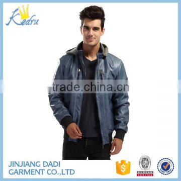 Latest Design Men Pu Leather jacket